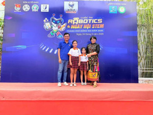 Nha Bích đạt giải ba tại Cuộc thi Robotics và Ngày hội STEM năm 2026