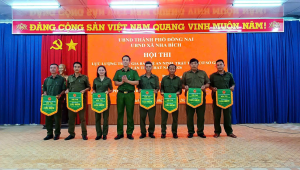 UBND xã Nha Bích tổ chức Hội thi Lực lượng tham gia bảo vệ an ninh, trật tự ở cơ sở giỏi lần thứ I, năm 2026