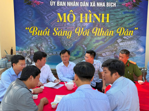 Xã Nha Bích phấn đấu 100% đơn thư, kiến nghị được giải quyết đúng hạn