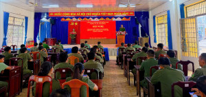 Hội thi lực lượng tham gia bảo vệ ANTT ở cơ sở giỏi lần thứ I năm 2026