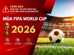 Tuyên truyền phòng chống tội phạm đánh bạc, tổ chức đánh bạc dưới hình thức cá độ bóng đá