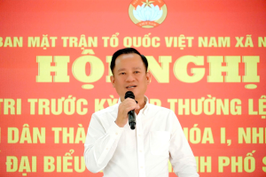 Tổ Đại biểu HĐND thành phố Đồng Nai số 12 tiếp xúc cử tri xã Nha Bích trước kỳ họp thường lệ giữa năm 2026
