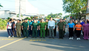 Xã Nha Bích hưởng ứng tháng hành động phòng, chống ma túy năm 2026 và giải chạy “chung một quyết tâm xây dựng xã không ma túy”