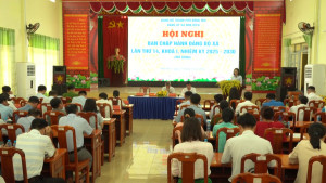 Hội nghị Ban chấp hành Đảng bộ xã Nha Bích lần thứ 14, nhiệm kỳ 2025 – 2030