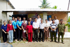 Nha Bích khởi công xây dựng nhà Đại đoàn kết cho hộ có hoàn cảnh khó khăn