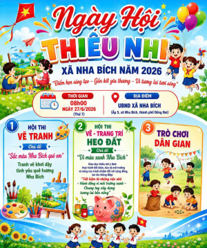 NGÀY HỘI THIẾU NHI XÃ NHA BÍCH NĂM 2026