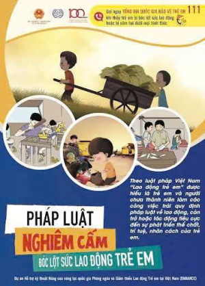 CHUNG TAY PHÒNG NGỪA, GIẢM THIỂU TRẺ EM LAO ĐỘNG SỚM TRÁI QUY ĐỊNH CỦA PHÁP LUẬT