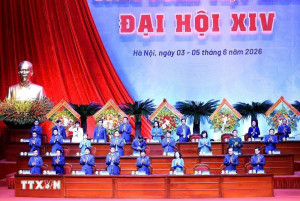 Khai mạc trọng thể Đại hội Công đoàn Việt Nam lần thứ XIV nhiệm kỳ 2026-2031