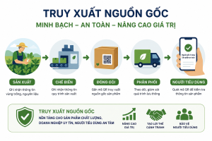 Đẩy mạnh truy xuất nguồn gốc sản phẩm, hàng hóa