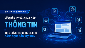 Ban Bí thư ban hành Quy chế quản lý và cung cấp thông tin trên Cổng thông tin điện tử Đảng Cộng sản Việt Nam