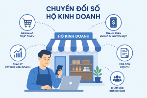 Chuyển đổi số mở ra cơ hội mới cho hộ kinh doanh