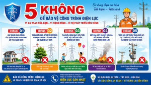 Bảo vệ công trình điện lực là trách nhiệm của mỗi người dân