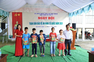 Ấp 5 tổ chức Ngày hội toàn dân bảo vệ an ninh Tổ quốc năm 2026