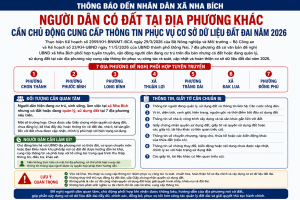Có đất tại địa phương khác, người dân Nha Bích cần chủ động phối hợp