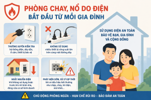 Chủ động phòng cháy, nổ do diện