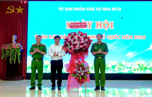 Nha Bích tổ chức Ngày hội Toàn dân bảo vệ an ninh Tổ quốc năm 2026