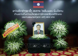 Xã Nha Bích treo cờ rủ, tạm ngừng các hoạt động vui chơi, giải trí công cộng trong 2 ngày quốc tang