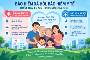 Bảo hiểm xã hội, bảo hiểm y tế  điểm tựa an sinh cho mỗi gia đình