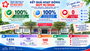 Trung tâm Phục vụ hành chính công xã Nha Bích tạo dấu ấn từ chất lượng phục vụ người dân