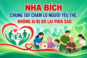 Chung tay chăm lo người yếu thế, không ai bị bỏ lại phía sau