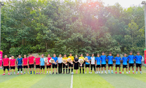 Khai mạc môn bóng đá Nam - Đại hội thể dục thể thao xã Nha Bích năm 2026
