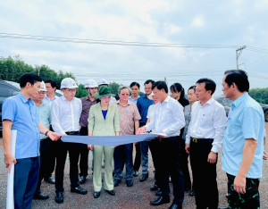 Tỉnh uỷ Đồng Nai kiểm tra thực tế công tác giải phóng mặt bằng Dự án đường cao tốc Gia Nghĩa - Chơn Thành