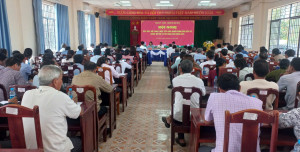 Xã Nha Bích tổ chức Hội nghị đối thoại giữa người đứng đầu cấp ủy, chính quyền với Nhân dân năm 2025