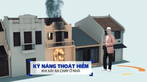 Hướng dẫn khi xảy ra cháy tại nhà