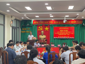 30 7 2025 hội nghị lấy ý kiến đóng góp dự thảo văn kiện Đại hội đại biểu cấp xã