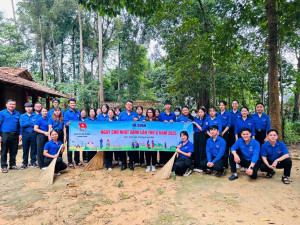 Đoàn thanh niên ra quân ngày chủ nhật xanh