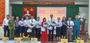 hội nghị ký kết quy chế phối hộp công tác giữa HĐND,UBND và MTTQ