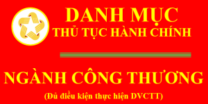 DVCTT Ngành Công thương