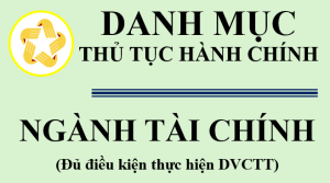 DVCTT Ngành Tài chính