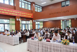 Hội nghị quán triệt Chỉ thị của Bộ Chính trị và các văn bản hướng dẫn của cấp trên về bầu cử đại biểu Quốc hội khóa XVI và đại biểu HĐND các cấp docx