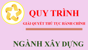 Quy trình ngành Xây dựng