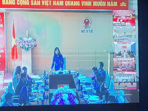 XÃ NHƠN TRẠCH THAM DỰ HỘI NGHỊ TRỰC TUYẾN TRIỂN KHAI THÔNG TƯ HƯỚNG DẪN CHỨC NĂNG, NHIỆM VỤ QUYỀN HẠN VÀ CƠ CẤU TỔ CHỨC CỦA TRẠM Y TẾ CẤP XÃ docx