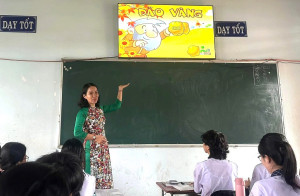 Giáo viên trường THPT Phước Thiền tích cực ứng dụng công nghệ vào giảng dạy