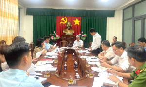 Họp Uỷ ban bầu cử Đại biểu Quốc hội khóa XVI và đại biểu HĐND các cấp, nhiệm kỳ 2026 – 2031