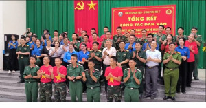 Xã Nhơn Trạch tổng kết đợt ra quân làm công tác Dân vận