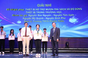 Học sinh trường THCS Phước Thiền sáng tạo “Thiết bị hỗ trợ...