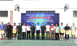 Giải Bóng chuyền chào mừng 81 năm Ngày thành lập Quân đội Nhân dân Việt Nam và 36 năm Ngày hội Quốc phòng toàn dân