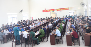 Hội nghị bình cử công dân nhập ngũ xã Nhơn Trạch năm 2026