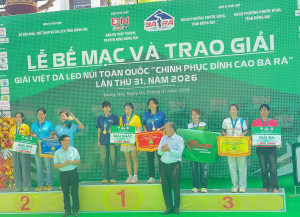 Xã Nhơn Trạch đạt nhiều thành tích tại Giải Việt dã leo núi toàn quốc “Chinh phục đỉnh cao Bà Rá” lần thứ 31