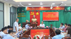 Hội nghị Ban Chấp hành Đảng bộ xã Nhơn Trạch lần thứ 2 (mở rộng)