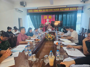 Giám sát công tác chuẩn bị bầu cử tại xã Nhơn Trạch