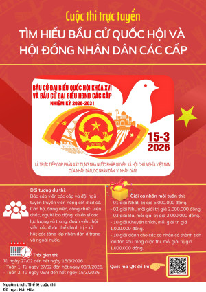 Đảng ủy xã Nhơn Trạch đẩy mạnh tuyên truyền, hưởng ứng Cuộc thi trực tuyến tìm hiểu về Bầu cử Quốc hội và Hội đồng nhân dân các cấp