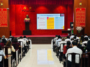 Xã Nhơn Trạch tham gia Hội nghị tập huấn trực tuyến hướng dẫn nghiệp vụ công tác bầu cử