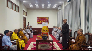 CÁC CƠ SỞ PHẬT GIÁO CHÚC TẾT LÃNH ĐẠO XÃ NHƠN TRẠCH