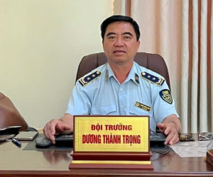 Ông Dương Thành Trọng - Đội trưởng Đội Quản lý thị trường số 4