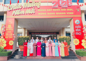 CÁN BỘ, HỘI VIÊN PHỤ NỮ XÃ NHƠN TRẠCH RỘN RÀNG HƯỞNG ỨNG “TUẦN LỄ ÁO DÀI” NĂM 2026